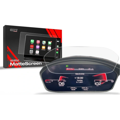 Folia matowa GrizzGlass CarDisplay Protection do Audi Q5 FY Virtual Cockpit Plus 12,3" 2020-2024