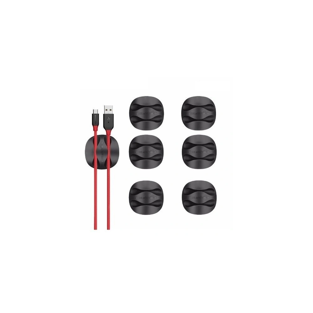 Hurtownia GSM - Mini organizer kabla BlitzWolf BW-PM1 (2-slotowy) czarny (6 sztuk) - BLZ083BLK - {ean13} - Hurt