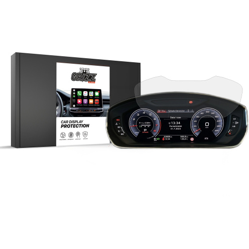 Hurtownia GrizzGlass - 5904063593255 - GRZ7491 - Folia matowa GrizzGlass CarDisplay Protection do Audi Q3 Virtual Cockpit 10,25" 2020 - B2B homescreen