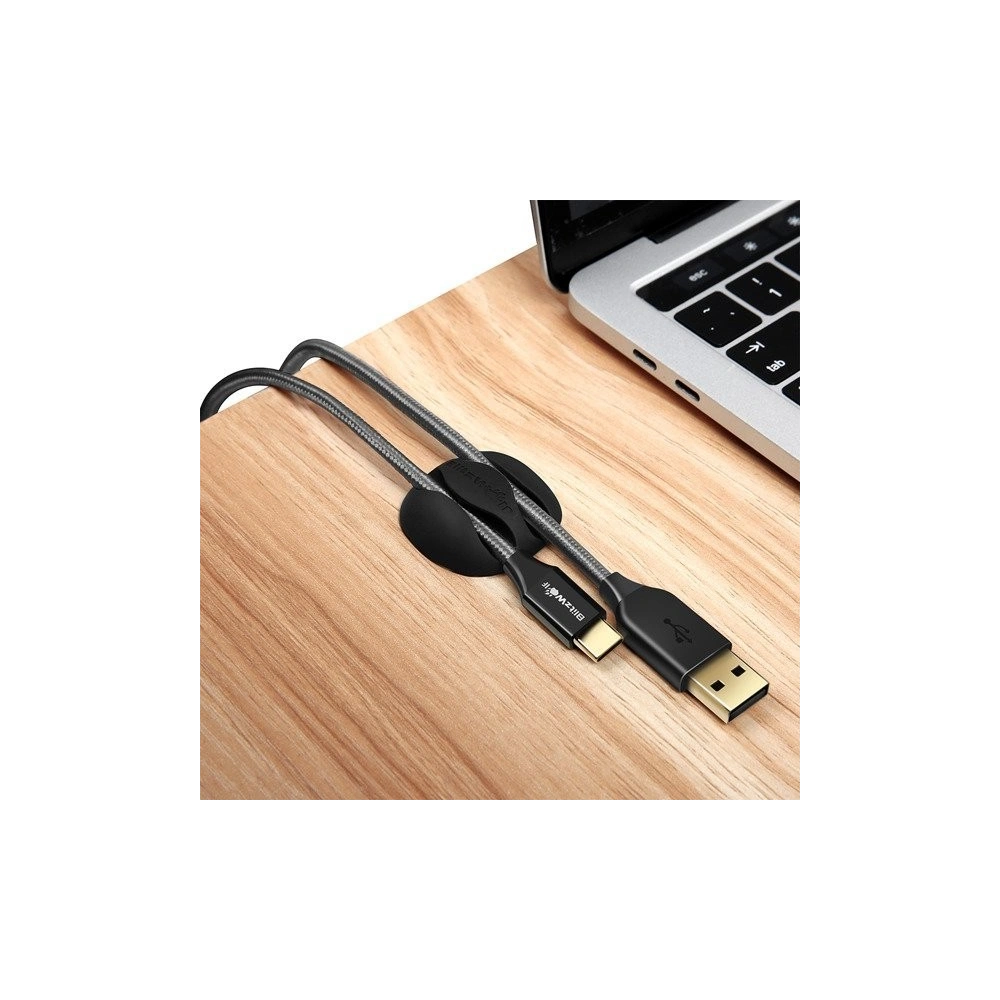 Hurtownia GSM - Mini organizer kabla BlitzWolf BW-PM1 (2-slotowy) czarny (6 sztuk) - BLZ083BLK - {ean13} - Hurt