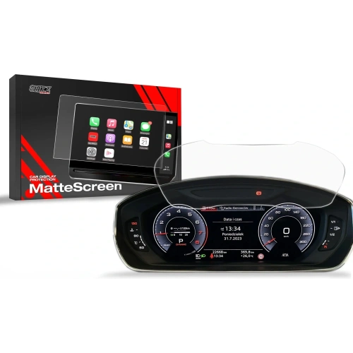 Folia matowa GrizzGlass CarDisplay Protection do Audi A8 Virtual Cockpit 10,25" 2021-2025
