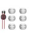 Mini organizer kabla BlitzWolf BW-PM1 (2-slotowy) biały (6 sztuk)