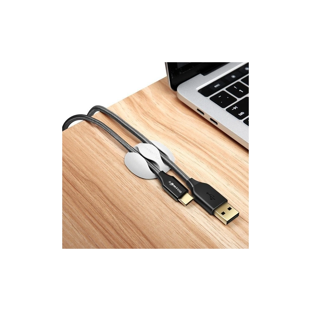 Hurtownia GSM - Mini organizer kabla BlitzWolf BW-PM1 (2-slotowy) biały (6 sztuk) - BLZ084WHT - {ean13} - Hurt