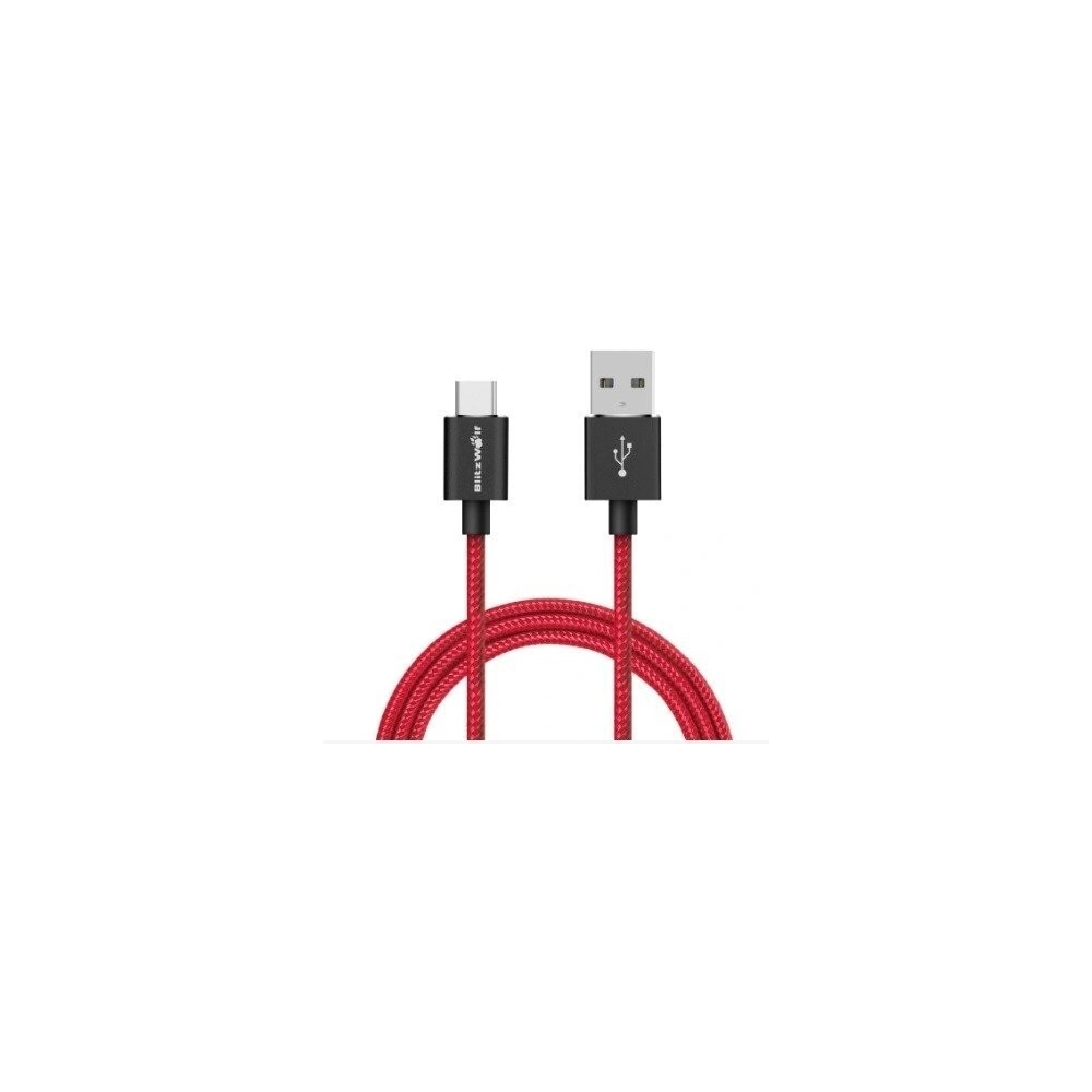 Wholesale USB-C Cable BlitzWolf BW-TC3 2,5m Red - BLZ085RED - {ean13} - Hurt