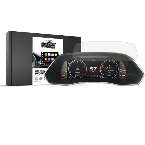 GrizzGlass Distributor - 5904063593378 - GRZ7503 - Matte GrizzGlass CarDisplay Protection Skoda Octavia 4 Virtual Cockpit 10,25" 2020 - B2B homescreen