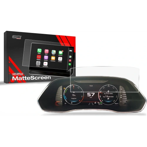 Folia matowa GrizzGlass CarDisplay Protection do Skoda Kodiaq Virtual Cockpit 10,25" 2021-2025