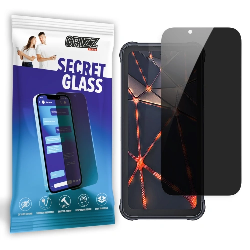 Matowe szkło prywatyzujące GrizzGlass SecretGlass do Cubot KingKong 8