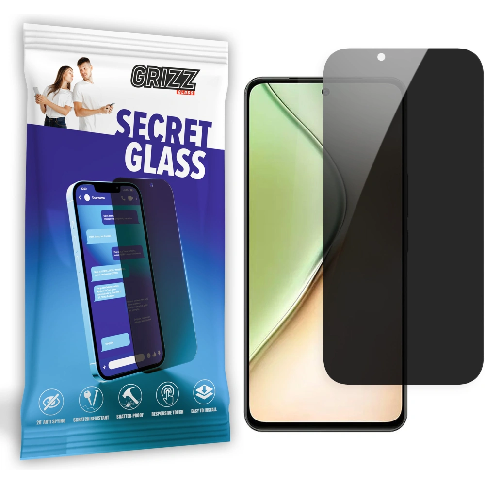 Matowe szkło prywatyzujące GrizzGlass SecretGlass do Vivo Y200