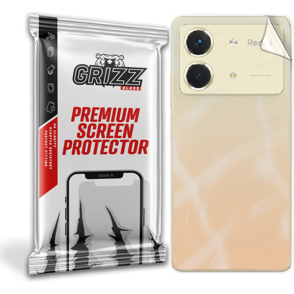 Hurtownia GSM - Fólia hátulra GrizzGlass SatinSkin Xiaomi Redmi Note 13R Pro-hoz - GRZ7543 - {ean13} - Hurt