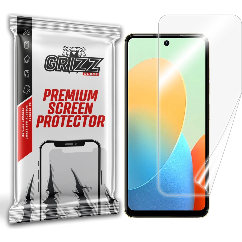 Hurtownia GSM - Cserép fólia GrizzGlass CeramicFilm a Tecno Spark Go 2024-hez - GRZ7555 - {ean13} - Hurt