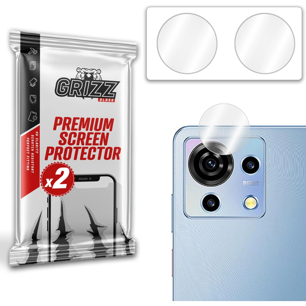 Hurtownia GSM - GrizzGlass HybridGlass Geam de cameră pentru ZTE Blade V50 Vita - GRZ7563 - {ean13} - Hurt
