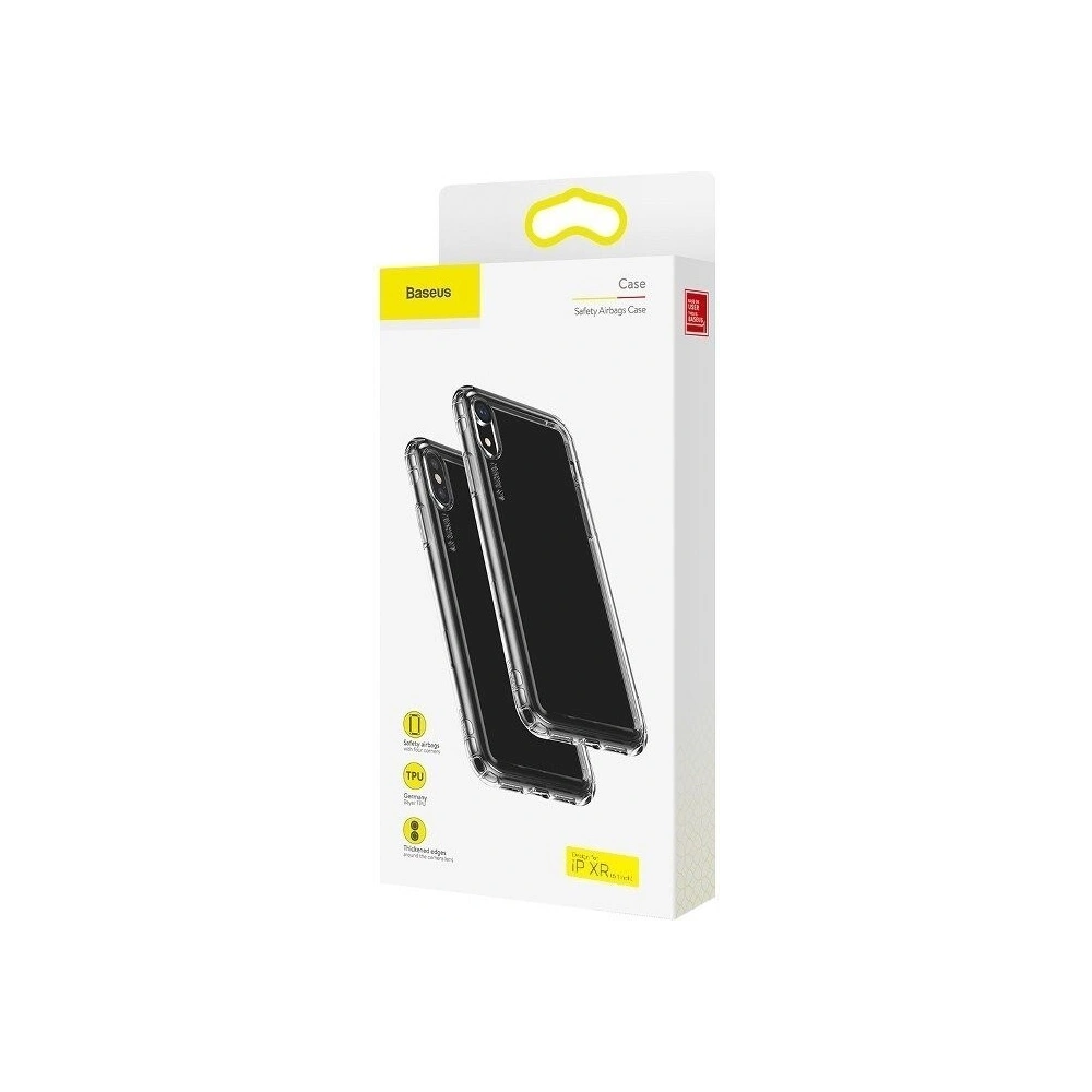 Wholesale Baseus Safety Airbags Case iPhone XR Clear - BSU545CL - {ean13} - Hurt