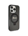 Wholesale Guess GUHMP13LHRSGSK Apple iPhone 13 / 13 Pro hardcase Ring Stand Script Glitter MagSafe black - GUE3112 - {ean13} - Hurt
