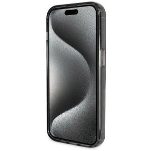 Hurtownia GSM - Case Guess GUHMP13LHRSGSK Apple iPhone 13 / 13 Pro Hartschale Ring Stand Script Glitter MagSafe schwarz/black - GUE3112 - {ean13} - Hurt