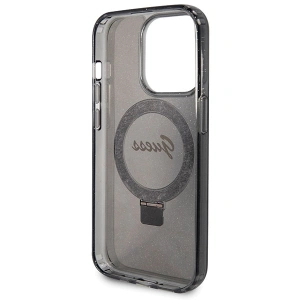 Hurtownia GSM - Case Guess GUHMP13LHRSGSK Apple iPhone 13 / 13 Pro Hartschale Ring Stand Script Glitter MagSafe schwarz/black - GUE3112 - {ean13} - Hurt