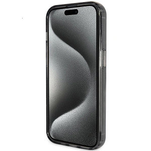 Hurtownia GSM - Case Guess GUHMP13MHRSGSK Apple iPhone 13 / 14 / 15 Hardcase Ring Stand Script Glitter MagSafe schwarz/black - GUE3113 - {ean13} - Hurt