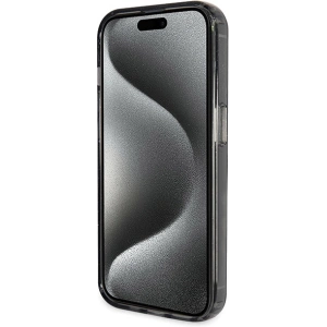 Hurtownia GSM - Etui Guess GUHMP13XHRSGSK Apple iPhone 13 Pro Max hardcase Ring Stand Script Glitter MagSafe černý/black - GUE3114 - {ean13} - Hurt