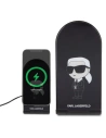Hurtownia GSM - Ładowarka indukcyjna Karl Lagerfeld 2w1 KLDCRFALKINK 15W Ikonik MagSafe czarny/black - KLD1848 - {ean13} - Hurt