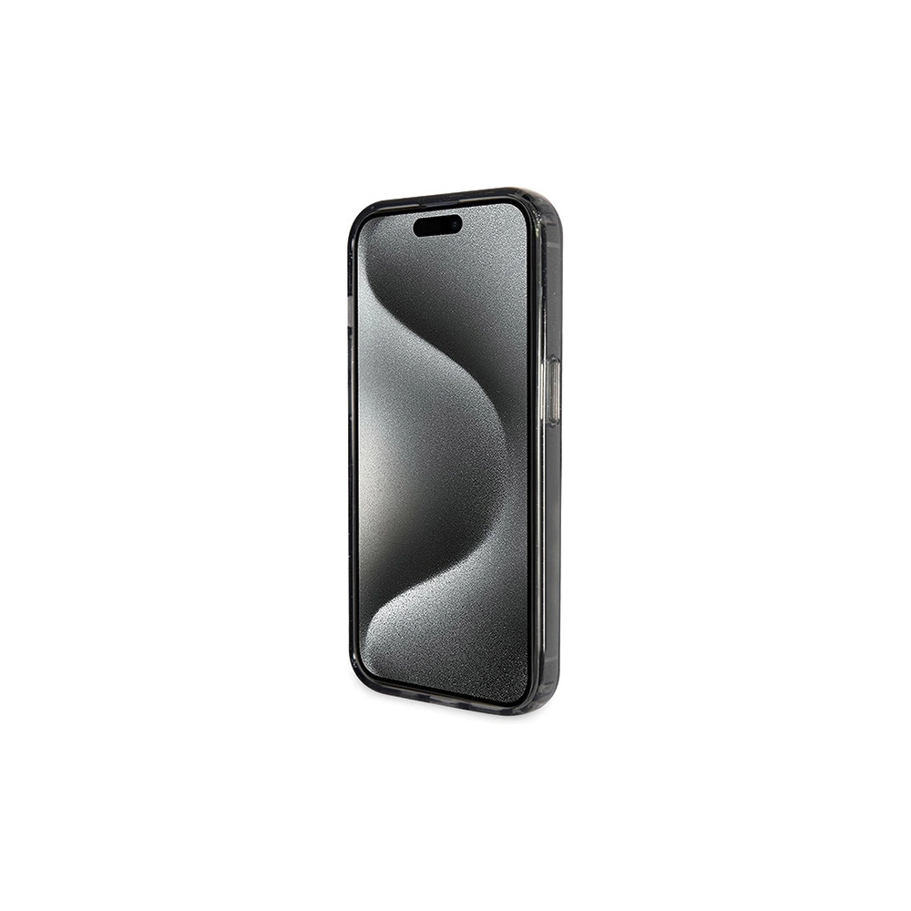 Hurtownia GSM - Case Guess GUHMP14XHRSGSK Apple iPhone 14 Pro Max Hardcase Ring Stand Script Glitter MagSafe schwarz/black - GUE3117 - {ean13} - Hurt