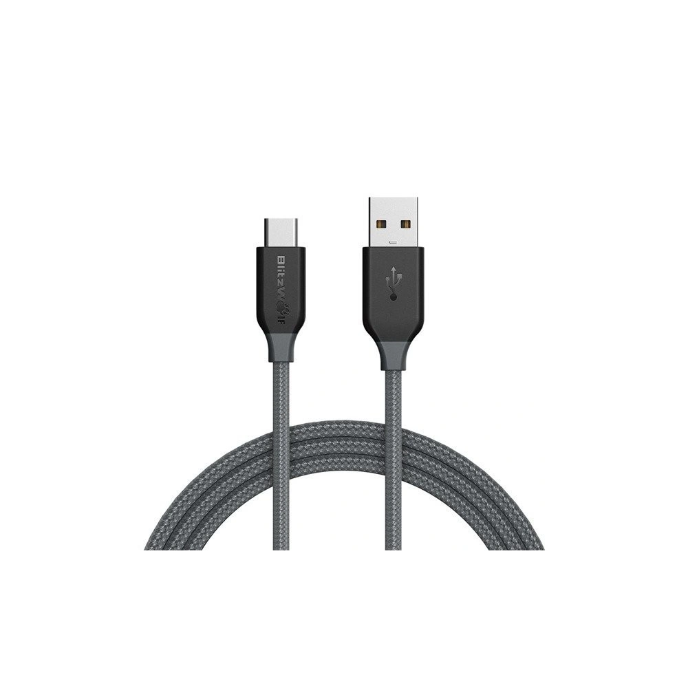 Hurtownia GSM - Kabel USB Typu C BlitzWolf Ampcore BW-TC6 1,8m szary - BLZ087GRY - {ean13} - Hurt
