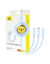 Baseus cable 3-in-1 USB-A / USB-C, microUSB, Lightning, 3.5A, 1.1m (blue)
