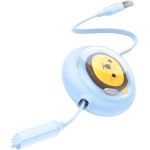 Hurtownia GSM - Kábel 3w1 Baseus USB-A / USB-C, microUSB, Lightning, 3,5A, 1,1m (kék) - BSU4793 - {ean13} - Hurt