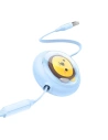 Hurtownia GSM - Kabel 3w1 Baseus USB-A / USB-C, microUSB, Lightning, 3,5A, 1,1m (modrý) - BSU4793 - {ean13} - Hurt