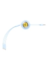 Hurtownia GSM - Kabel 3w1 Baseus USB-A / USB-C, microUSB, Lightning, 3,5A, 1,1m (modrý) - BSU4793 - {ean13} - Hurt