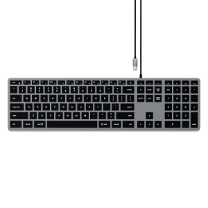 Hurtownia GSM - Tastatur Satechi Slim W3 Verkabelt USB-C (Space Gray) - STH98 - {ean13} - Hurt