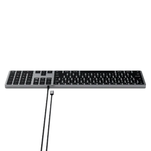 Hurtownia GSM - Tastatur Satechi Slim W3 Verkabelt USB-C (Space Gray) - STH98 - {ean13} - Hurt
