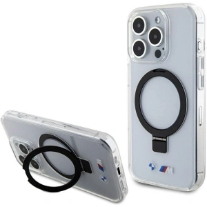 Hurtownia GSM - Etui BMW BMHMP15XURST Apple iPhone 15 Pro Max hardcase Ring Stand M Collection MagSafe průhledný/clear - BMW579 - {ean13} - Hurt