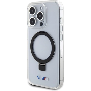 Hurtownia GSM - Etui BMW BMHMP15XURST Apple iPhone 15 Pro Max hardcase Ring Stand M Collection MagSafe przeźroczysty/clear - BMW579 - {ean13} - Hurt