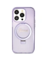 Guess GUHMN61HRSGSU Apple iPhone XR / 11 hardcase Ring Stand Script Glitter MagSafe purple