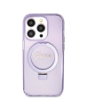 Hurtownia GSM - Case Guess GUHMP13LHRSGSU Apple iPhone 13 / 13 Pro Hardcase Ring Stand Script Glitter MagSafe lila/purple - GUE3119 - {ean13} - Hurt
