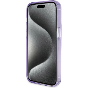 Hurtownia GSM - Etui Guess GUHMP13XHRSGSU Apple iPhone 13 Pro Max hardcase Ring Stand Script Glitter MagSafe fialové/purple - GUE3120 - {ean13} - Hurt