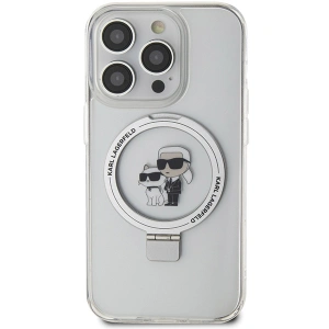 Hurtownia GSM - Case Karl Lagerfeld KLHMP13LHMRSKCH Apple iPhone 13 / 13 Pro Hardcase Ring Stand Karl&Choupettte MagSafe weiß/white - KLD1851 - {ean13} - Hurt