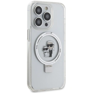 Hurtownia GSM - Case Karl Lagerfeld KLHMP13LHMRSKCH Apple iPhone 13 / 13 Pro Hardcase Ring Stand Karl&Choupettte MagSafe weiß/white - KLD1851 - {ean13} - Hurt