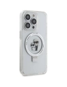 Hurtownia GSM - Etui Karl Lagerfeld KLHMP13LHMRSKCH Apple iPhone 13 / 13 Pro hardcase Ring Stand Karl&Choupettte MagSafe bílý/white - KLD1851 - {ean13} - Hurt