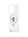 Hurtownia GSM - Etui Karl Lagerfeld KLHMP13LHMRSKCH Apple iPhone 13 / 13 Pro hardcase Ring Stand Karl&Choupettte MagSafe alb/white - KLD1851 - {ean13} - Hurt