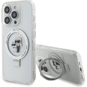 Hurtownia GSM - Etui Karl Lagerfeld KLHMP13XHMRSKCH Apple iPhone 13 Pro Max hardcase Ring Stand Karl&Choupettte MagSafe bílý/white - KLD1852 - {ean13} - Hurt