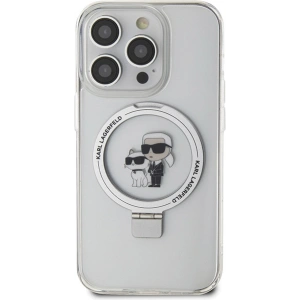 Hurtownia GSM - Etui Karl Lagerfeld KLHMP13XHMRSKCH Apple iPhone 13 Pro Max hardcase Ring Stand Karl&Choupettte MagSafe bílý/white - KLD1852 - {ean13} - Hurt
