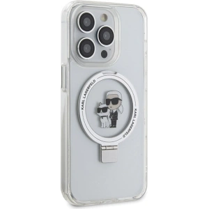Hurtownia GSM - Etui Karl Lagerfeld KLHMP13XHMRSKCH Apple iPhone 13 Pro Max hardcase Ring Stand Karl&Choupettte MagSafe bílý/white - KLD1852 - {ean13} - Hurt