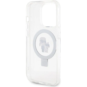 Hurtownia GSM - Etui Karl Lagerfeld KLHMP13XHMRSKCH Apple iPhone 13 Pro Max hardcase Ring Stand Karl&Choupettte MagSafe bílý/white - KLD1852 - {ean13} - Hurt