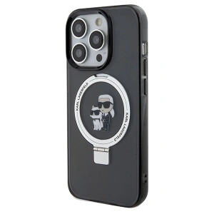 Hurtownia GSM - Etui Karl Lagerfeld KLHMP13XHMRSKCK Apple iPhone 13 Pro Max hardcase Ring Stand Karl&Choupettte MagSafe černý/black - KLD1853 - {ean13} - Hurt