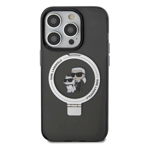 Hurtownia GSM - Etui Karl Lagerfeld KLHMP13XHMRSKCK Apple iPhone 13 Pro Max hardcase Ring Stand Karl&Choupettte MagSafe černý/black - KLD1853 - {ean13} - Hurt