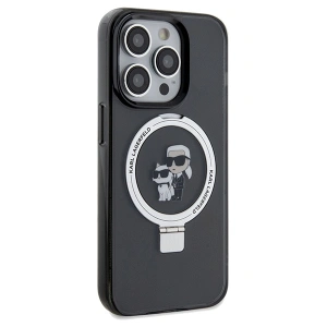 Hurtownia GSM - Etui Karl Lagerfeld KLHMP13XHMRSKCK Apple iPhone 13 Pro Max hardcase Ring Stand Karl&Choupettte MagSafe černý/black - KLD1853 - {ean13} - Hurt