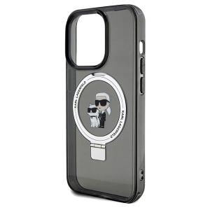 Hurtownia GSM - Etui Karl Lagerfeld KLHMP13XHMRSKCK Apple iPhone 13 Pro Max hardcase Ring Stand Karl&Choupettte MagSafe černý/black - KLD1853 - {ean13} - Hurt