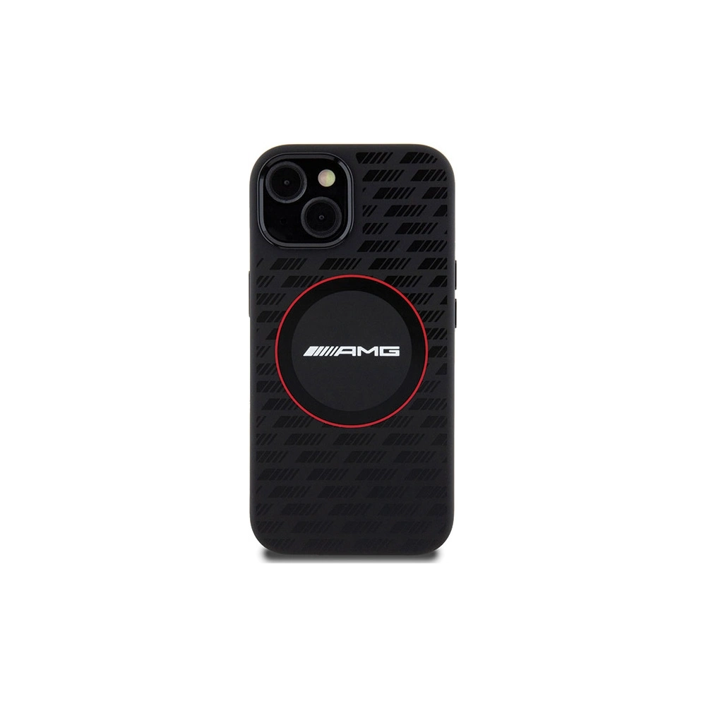Hurtownia GSM - Case AMG AMHMP15S23SMRK Apple iPhone 15 / 14 / 13 Hardcase Silikon Carbon Muster MagSafe schwarz/black - MRS91 - {ean13} - Hurt