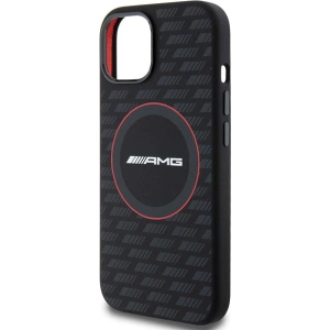 Hurtownia GSM - Etui AMG AMHMP15S23SMRK Apple iPhone 15 / 14 / 13 hardcase Silicone Carbon Pattern MagSafe czarny/black - MRS91 - {ean13} - Hurt