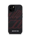 Wholesale AMG AMHMP15S23SSPK Apple iPhone 15 / 14 / 13 hardcase Silicone Large Rhombuses Pattern MagSafe black - MRS92 - {ean13} - Hurt